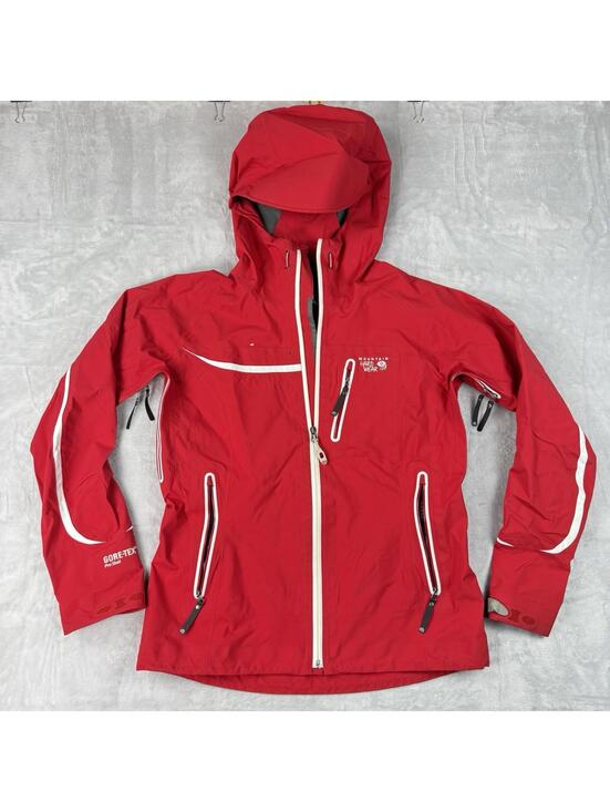 Mountain Hardwear Jackets & Blazers - Mountain Hardwear Gore Tex Jacket Red Waterproof Hard Shell Womens M Gorpcore